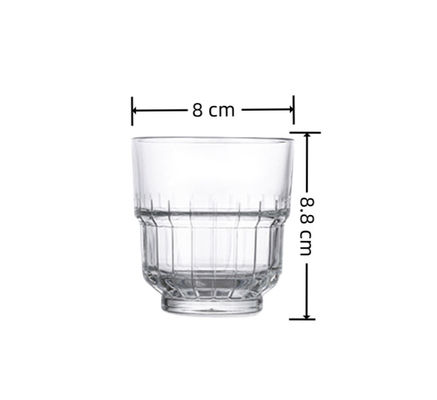 300ml Clear Glass Tall Footed Pilsner Glass for B2B Glassware Buyers