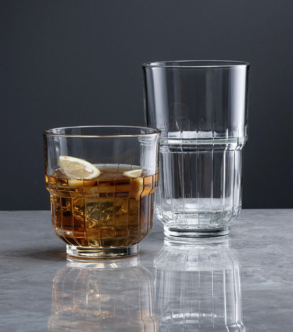 300ml Clear Glass Tall Footed Pilsner Glass for B2B Glassware Buyers