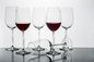 longs verres de vin de la tige 750ml, service d'OEM de Crystal Stem Wine Glasses