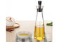 Verre transparent Olive Oil Bottle, Olive Oil Decorative Bottles de 17 onces