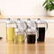 Verre acrylique Olive Oil Bottle du logement 500ml de H20.5cm