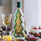 La boisson en verre vide libre de BPA met la bouteille en bouteille en verre d'arbre de Noël 500ml