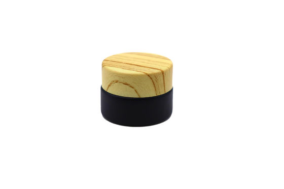 Bouteilles en verre à vis transparente de 5 ml pour la crème de lotion cosmétique