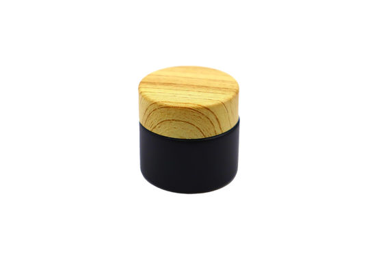 10 ml de crème cosmétique en verre transparent avec bouchon à vis pour emballage de soins de la peau